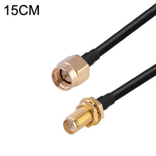 Load image into Gallery viewer, RG174 RF Coaxial Adapter Cable, Length: 15cm, 15cm RP-SMA Male to RP-SMA Female, 15cm RP-SMA Male to RP-SMA Male, 15cm RP-SMA Male to SMA Female, 15cm RP-SMA Male to SMA Male, 15cm SMA Male to SMA Female, 15cm SMA Male to RP-SMA Female                 ...