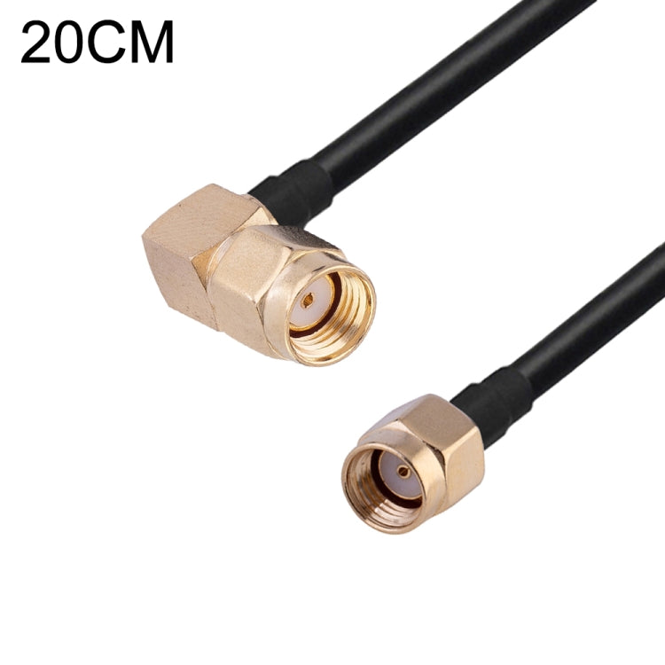 RG174 RF Coaxial Adapter Cable, Length: 20cm, 20cm RP-SMA Male to RP-SMA Female, 20cm RP-SMA Male to RP-SMA Male, 20cm RP-SMA Male to SMA Female, 20cm RP-SMA Male to SMA Male, 20cm SMA Male to SMA Female, 20cm SMA Male to RP-SMA Female                 ...