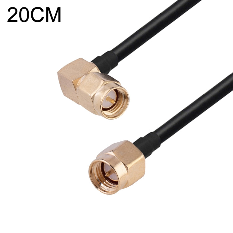 RG174 RF Coaxial Adapter Cable, Length: 20cm, 20cm RP-SMA Male to RP-SMA Female, 20cm RP-SMA Male to RP-SMA Male, 20cm RP-SMA Male to SMA Female, 20cm RP-SMA Male to SMA Male, 20cm SMA Male to SMA Female, 20cm SMA Male to RP-SMA Female                 ...