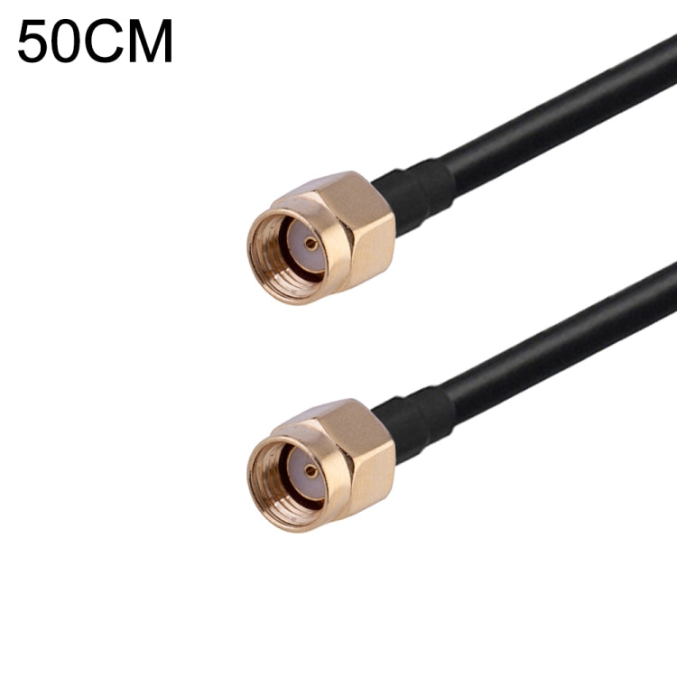 RG174 RF Coaxial Adapter Cable, Length: 50cm, 50cm RP-SMA Male to RP-SMA Female, 50cm RP-SMA Male to RP-SMA Male, 50cm RP-SMA Male to SMA Female, 50cm RP-SMA Male to SMA Male, 50cm SMA Male to SMA Female, 50cm SMA Male to RP-SMA Female                 ...