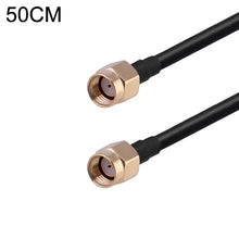 Load image into Gallery viewer, RG174 RF Coaxial Adapter Cable, Length: 50cm, 50cm RP-SMA Male to RP-SMA Female, 50cm RP-SMA Male to RP-SMA Male, 50cm RP-SMA Male to SMA Female, 50cm RP-SMA Male to SMA Male, 50cm SMA Male to SMA Female, 50cm SMA Male to RP-SMA Female                 ...
