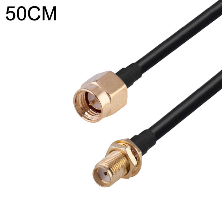 RG174 RF Coaxial Adapter Cable, Length: 50cm, 50cm RP-SMA Male to RP-SMA Female, 50cm RP-SMA Male to RP-SMA Male, 50cm RP-SMA Male to SMA Female, 50cm RP-SMA Male to SMA Male, 50cm SMA Male to SMA Female, 50cm SMA Male to RP-SMA Female                 ...