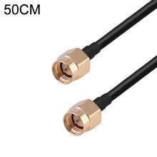 Load image into Gallery viewer, RG174 RF Coaxial Adapter Cable, Length: 50cm, 50cm RP-SMA Male to RP-SMA Female, 50cm RP-SMA Male to RP-SMA Male, 50cm RP-SMA Male to SMA Female, 50cm RP-SMA Male to SMA Male, 50cm SMA Male to SMA Female, 50cm SMA Male to RP-SMA Female                 ...