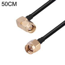 Load image into Gallery viewer, RG174 RF Coaxial Adapter Cable, Length: 50cm, 50cm RP-SMA Male to RP-SMA Female, 50cm RP-SMA Male to RP-SMA Male, 50cm RP-SMA Male to SMA Female, 50cm RP-SMA Male to SMA Male, 50cm SMA Male to SMA Female, 50cm SMA Male to RP-SMA Female                 ...