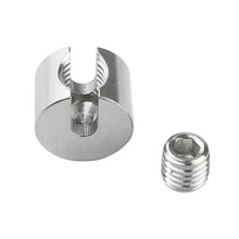 Load image into Gallery viewer, 316 Stainless Steel Garden Wire Rope Fixed Clip, 2 PCS M4x2, 2 PCS M8x3, 2 PCS M8x4, 2 PCS M10x5, 2 PCS M10x6