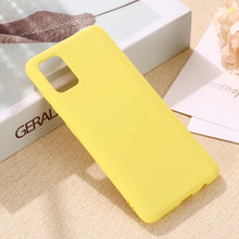 Load image into Gallery viewer, Solid Color Liquid Silicone Anti-fall Full Coverage Mobile Phone Protective Case