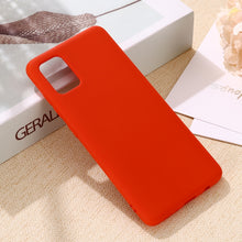 Load image into Gallery viewer, Solid Color Liquid Silicone Anti-fall Full Coverage Mobile Phone Protective Case