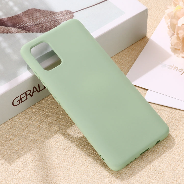 Solid Color Liquid Silicone Anti-fall Full Coverage Mobile Phone Protective Case
