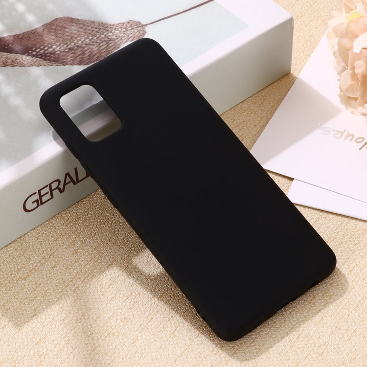 Solid Color Liquid Silicone Anti-fall Full Coverage Mobile Phone Protective Case