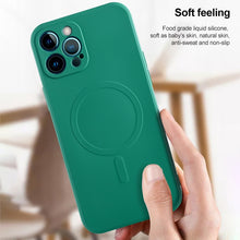 Load image into Gallery viewer, Liquid Silicone Full Coverage Magsafe Phone Case, For iPhone 14, For iPhone 14 Plus, For iPhone 14 Pro, For iPhone 14 Pro Max