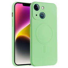 Load image into Gallery viewer, Liquid Silicone Full Coverage Magsafe Phone Case, For iPhone 14, For iPhone 14 Plus, For iPhone 14 Pro, For iPhone 14 Pro Max