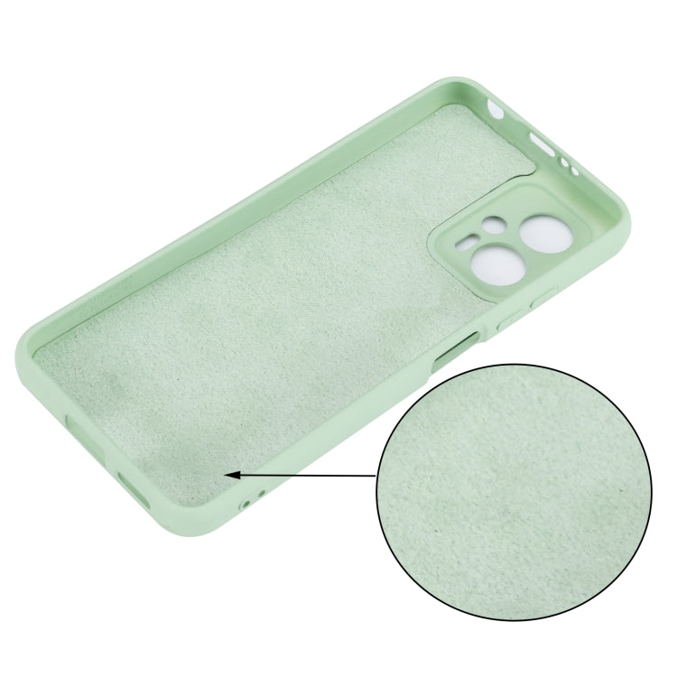 Pure Color Liquid Silicone Shockproof Full Coverage Phone Case, For Xiaomi Poco X4 GT/Redmi Note 11T Pro/Redmi K50i