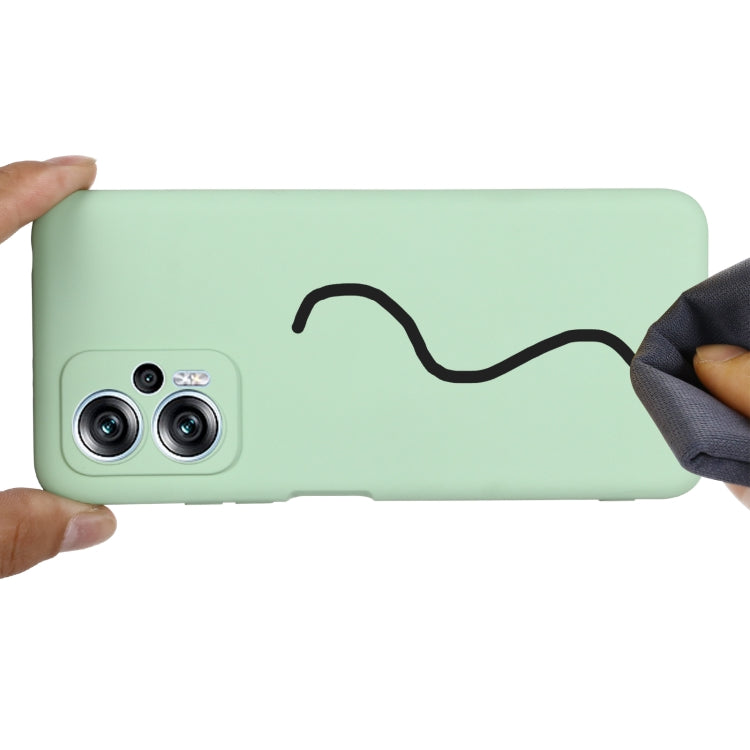 Pure Color Liquid Silicone Shockproof Full Coverage Phone Case, For Xiaomi Poco X4 GT/Redmi Note 11T Pro/Redmi K50i