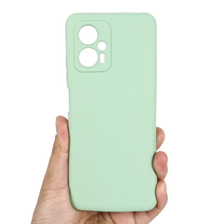 Pure Color Liquid Silicone Shockproof Full Coverage Phone Case, For Xiaomi Poco X4 GT/Redmi Note 11T Pro/Redmi K50i