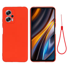 Load image into Gallery viewer, Pure Color Liquid Silicone Shockproof Full Coverage Phone Case, For Xiaomi Poco X4 GT/Redmi Note 11T Pro/Redmi K50i