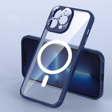 Load image into Gallery viewer, Clear Acrylic PC MagSafe Phone Case, For iPhone 14, For iPhone 14 Plus, For iPhone 14 Pro, For iPhone 14 Pro Max