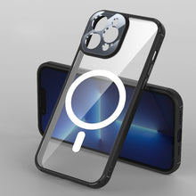 Load image into Gallery viewer, Clear Acrylic PC MagSafe Phone Case, For iPhone 14, For iPhone 14 Plus, For iPhone 14 Pro, For iPhone 14 Pro Max