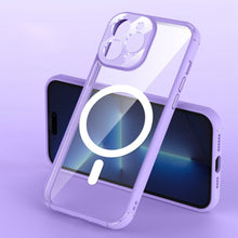 Load image into Gallery viewer, Clear Acrylic PC MagSafe Phone Case, For iPhone 14, For iPhone 14 Plus, For iPhone 14 Pro, For iPhone 14 Pro Max