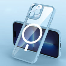 Load image into Gallery viewer, Clear Acrylic PC MagSafe Phone Case, For iPhone 14, For iPhone 14 Plus, For iPhone 14 Pro, For iPhone 14 Pro Max