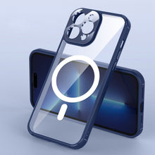 Load image into Gallery viewer, Clear Acrylic PC MagSafe Phone Case, For iPhone 14, For iPhone 14 Plus, For iPhone 14 Pro, For iPhone 14 Pro Max