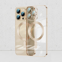 Load image into Gallery viewer, Whorl Electroplated MagSafe Magnetic Phone Case, For iPhone 12 Pro, For iPhone 12 Pro Max