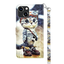 Load image into Gallery viewer, 3D Painted Leather Phone Case, For iPhone 14, For iPhone 14 Plus, For iPhone 14 Pro, For iPhone 14 Pro Max, For iPhone 13 mini, For iPhone 13