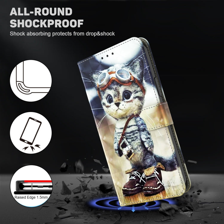 3D Painted Leather Phone Case, For iPhone 14, For iPhone 14 Plus, For iPhone 14 Pro, For iPhone 14 Pro Max, For iPhone 13 mini, For iPhone 13