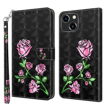 Load image into Gallery viewer, 3D Painted Leather Phone Case, For iPhone 14, For iPhone 14 Plus, For iPhone 14 Pro, For iPhone 14 Pro Max, For iPhone 13 mini, For iPhone 13