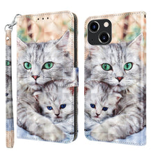Load image into Gallery viewer, 3D Painted Leather Phone Case, For iPhone 14, For iPhone 14 Plus, For iPhone 14 Pro, For iPhone 14 Pro Max, For iPhone 13 mini, For iPhone 13