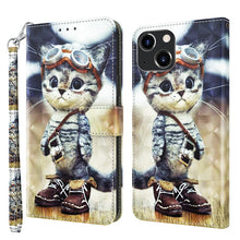Load image into Gallery viewer, 3D Painted Leather Phone Case, For iPhone 14, For iPhone 14 Plus, For iPhone 14 Pro, For iPhone 14 Pro Max, For iPhone 13 mini, For iPhone 13