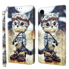 Load image into Gallery viewer, 3D Painted Leather Phone Case, For iPhone SE 2022 / SE 2020 / 8 / 7, For iPhone XR, For iPhone 8 Plus / 7 Plus