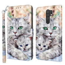 Load image into Gallery viewer, 3D Painted Leather Phone Case, For Xiaomi Redmi 9, For Xiaomi Redmi 9A, For Xiaomi Redmi 10C Global, For Xiaomi Redmi Note 9 Pro / Note 9 Pro Max, For Xiaomi Redmi Note 9 / 10X 4G, For Xiaomi Redmi Note 11 5G / 4G Global