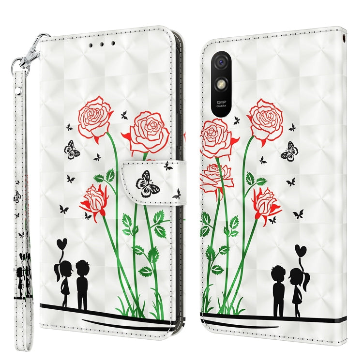 3D Painted Leather Phone Case, For Xiaomi Redmi 9, For Xiaomi Redmi 9A, For Xiaomi Redmi 10C Global, For Xiaomi Redmi Note 9 Pro / Note 9 Pro Max, For Xiaomi Redmi Note 9 / 10X 4G, For Xiaomi Redmi Note 11 5G / 4G Global