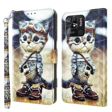 Load image into Gallery viewer, 3D Painted Leather Phone Case, For Xiaomi Redmi 9, For Xiaomi Redmi 9A, For Xiaomi Redmi 10C Global, For Xiaomi Redmi Note 9 Pro / Note 9 Pro Max, For Xiaomi Redmi Note 9 / 10X 4G, For Xiaomi Redmi Note 11 5G / 4G Global