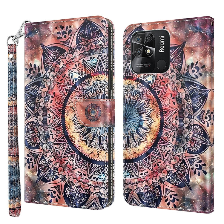 3D Painted Leather Phone Case, For Xiaomi Redmi 9, For Xiaomi Redmi 9A, For Xiaomi Redmi 10C Global, For Xiaomi Redmi Note 9 Pro / Note 9 Pro Max, For Xiaomi Redmi Note 9 / 10X 4G, For Xiaomi Redmi Note 11 5G / 4G Global