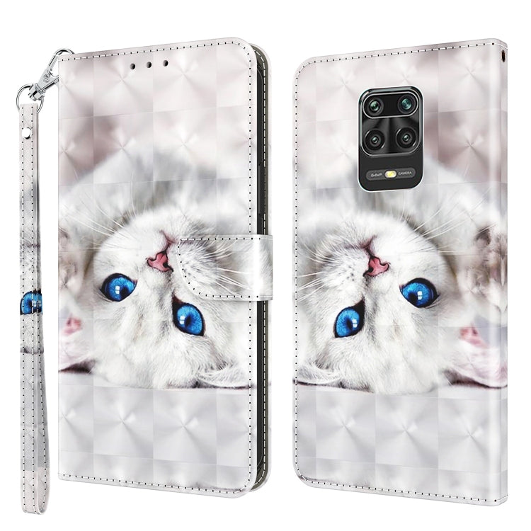 3D Painted Leather Phone Case, For Xiaomi Redmi 9, For Xiaomi Redmi 9A, For Xiaomi Redmi 10C Global, For Xiaomi Redmi Note 9 Pro / Note 9 Pro Max, For Xiaomi Redmi Note 9 / 10X 4G, For Xiaomi Redmi Note 11 5G / 4G Global
