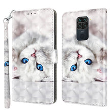 Load image into Gallery viewer, 3D Painted Leather Phone Case, For Xiaomi Redmi 9, For Xiaomi Redmi 9A, For Xiaomi Redmi 10C Global, For Xiaomi Redmi Note 9 Pro / Note 9 Pro Max, For Xiaomi Redmi Note 9 / 10X 4G, For Xiaomi Redmi Note 11 5G / 4G Global