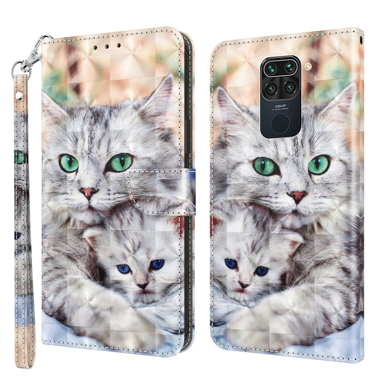 3D Painted Leather Phone Case, For Xiaomi Redmi 9, For Xiaomi Redmi 9A, For Xiaomi Redmi 10C Global, For Xiaomi Redmi Note 9 Pro / Note 9 Pro Max, For Xiaomi Redmi Note 9 / 10X 4G, For Xiaomi Redmi Note 11 5G / 4G Global
