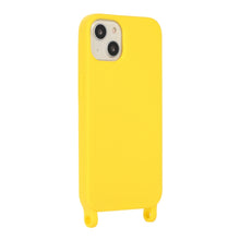 Load image into Gallery viewer, Elastic Silicone Lanyard Case, For iPhone 14 Plus