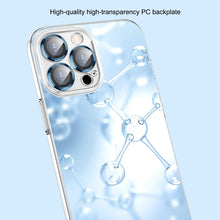 Load image into Gallery viewer, Glass Lens Film Clear PC Phone Case, For iPhone 14, For iPhone 14 Plus, For iPhone 14 Pro, For iPhone 14 Pro Max