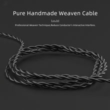 Load image into Gallery viewer, CVJ V2 1.25m Oxygen-free Copper Original 3.5mm Elbow Earphone Cable, 0.75mm No Mic, 0.78mm No Mic, 0.75mm with Mic, 0.78mm with Mic