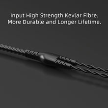 Load image into Gallery viewer, CVJ V2 1.25m Oxygen-free Copper Original 3.5mm Elbow Earphone Cable, 0.75mm No Mic, 0.78mm No Mic, 0.75mm with Mic, 0.78mm with Mic