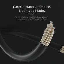 Load image into Gallery viewer, CVJ V2 1.25m Oxygen-free Copper Original 3.5mm Elbow Earphone Cable, 0.75mm No Mic, 0.78mm No Mic, 0.75mm with Mic, 0.78mm with Mic