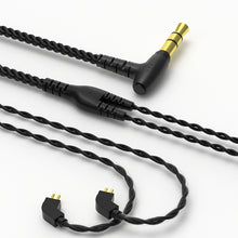 Load image into Gallery viewer, CVJ V2 1.25m Oxygen-free Copper Original 3.5mm Elbow Earphone Cable, 0.75mm No Mic, 0.78mm No Mic, 0.75mm with Mic, 0.78mm with Mic