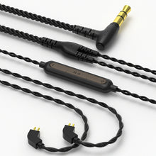 Load image into Gallery viewer, CVJ V2 1.25m Oxygen-free Copper Original 3.5mm Elbow Earphone Cable, 0.75mm No Mic, 0.78mm No Mic, 0.75mm with Mic, 0.78mm with Mic