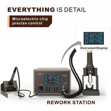 Load image into Gallery viewer, BAKU BA-9852 Digital ESD Hot Air Gun Soldering Station Welding Solder Iron