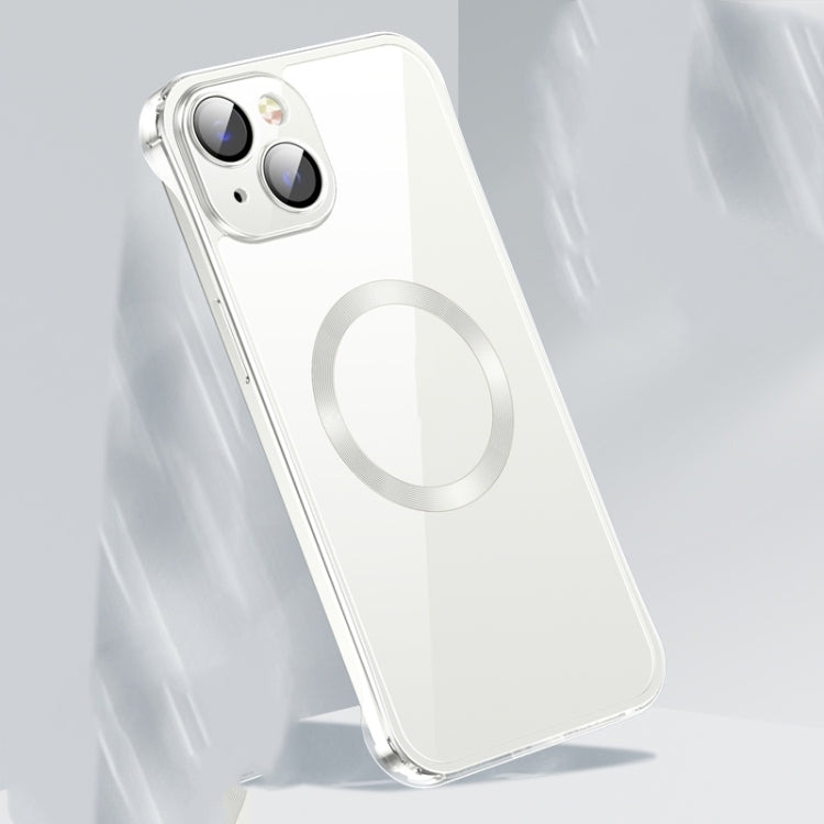 Frameless Glass CD MagSafe Case, For iPhone 14, For iPhone 14 Plus, For iPhone 14 Pro, For iPhone 14 Pro Max