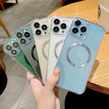 Load image into Gallery viewer, Frameless Glass CD MagSafe Case, For iPhone 14, For iPhone 14 Plus, For iPhone 14 Pro, For iPhone 14 Pro Max