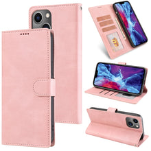 Load image into Gallery viewer, Fantasy Classic Skin-feel Calfskin Texture Leather Case, For iPhone 14, For iPhone 14 Plus, For iPhone 14 Pro, For iPhone 14 Pro Max