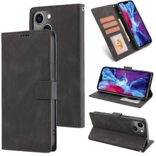 Load image into Gallery viewer, Fantasy Classic Skin-feel Calfskin Texture Leather Case, For iPhone 14, For iPhone 14 Plus, For iPhone 14 Pro, For iPhone 14 Pro Max